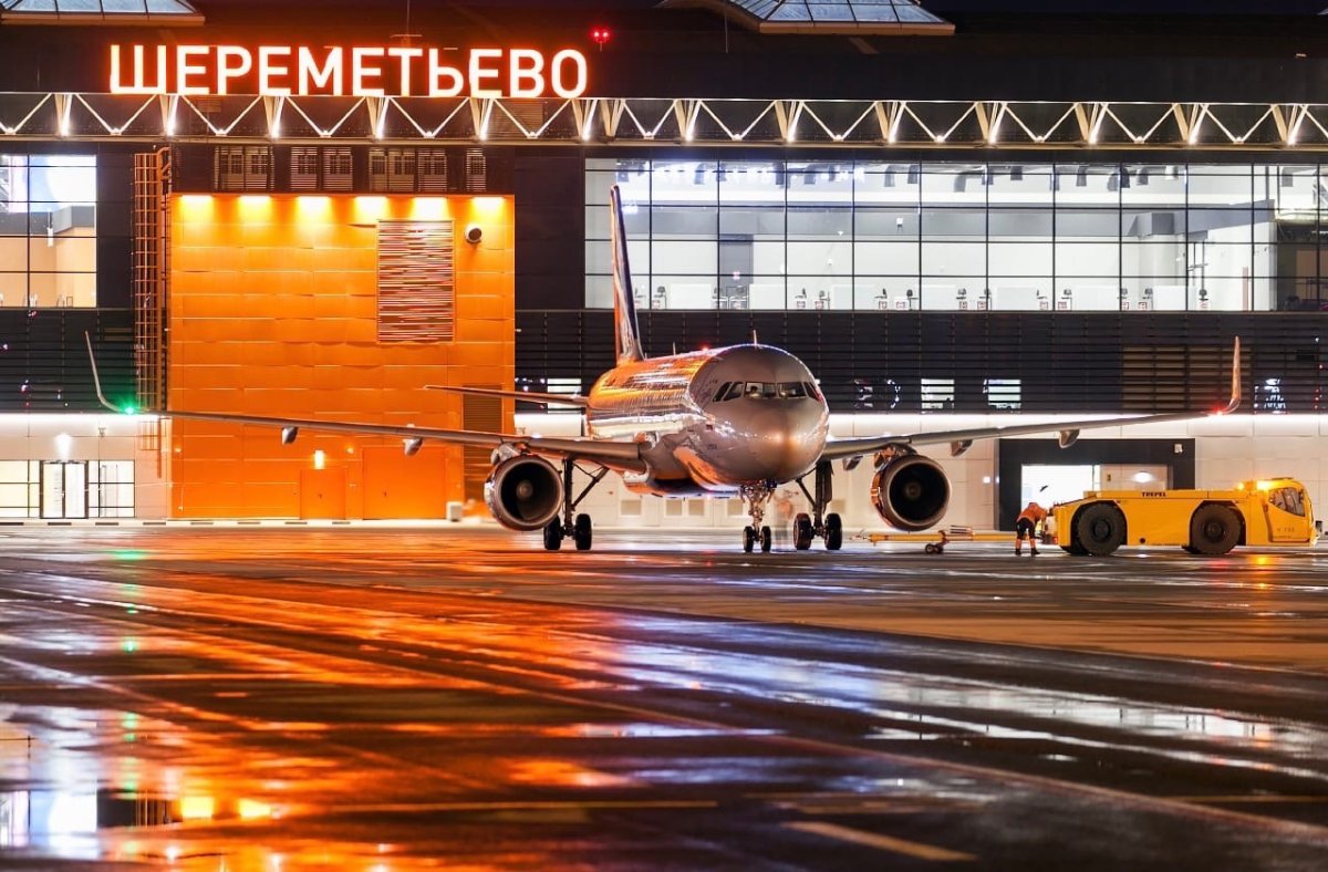 Аэропорт Шереметьево терминал в телетрап