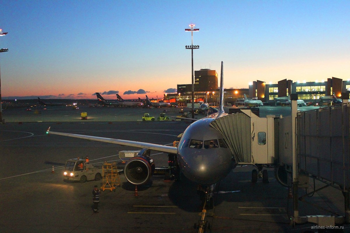 Вид из аэропорта Шереметьево