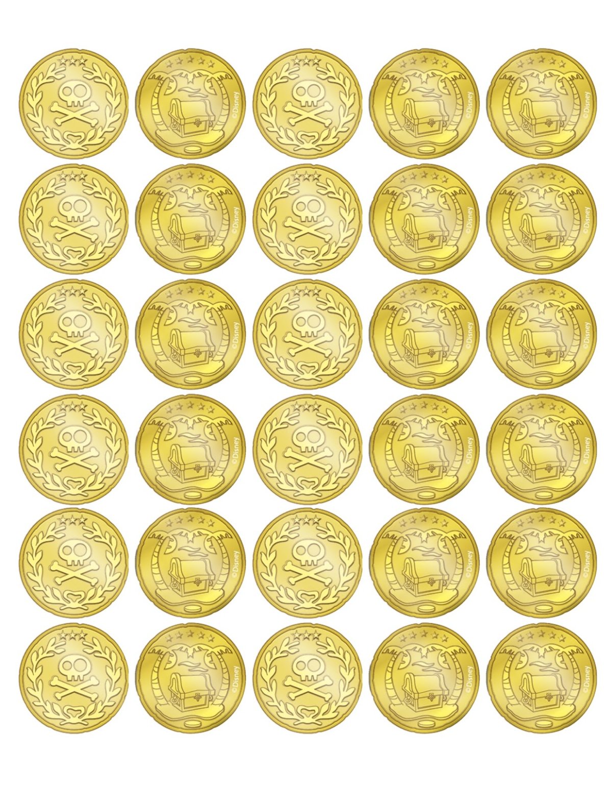 Монетки для печати