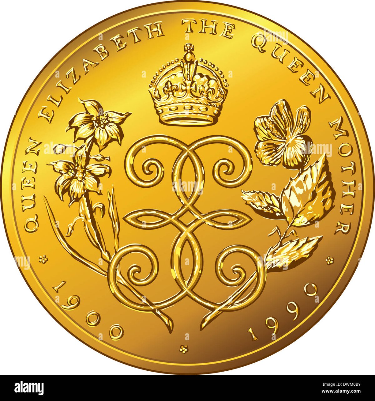 Монеты злато с кароной