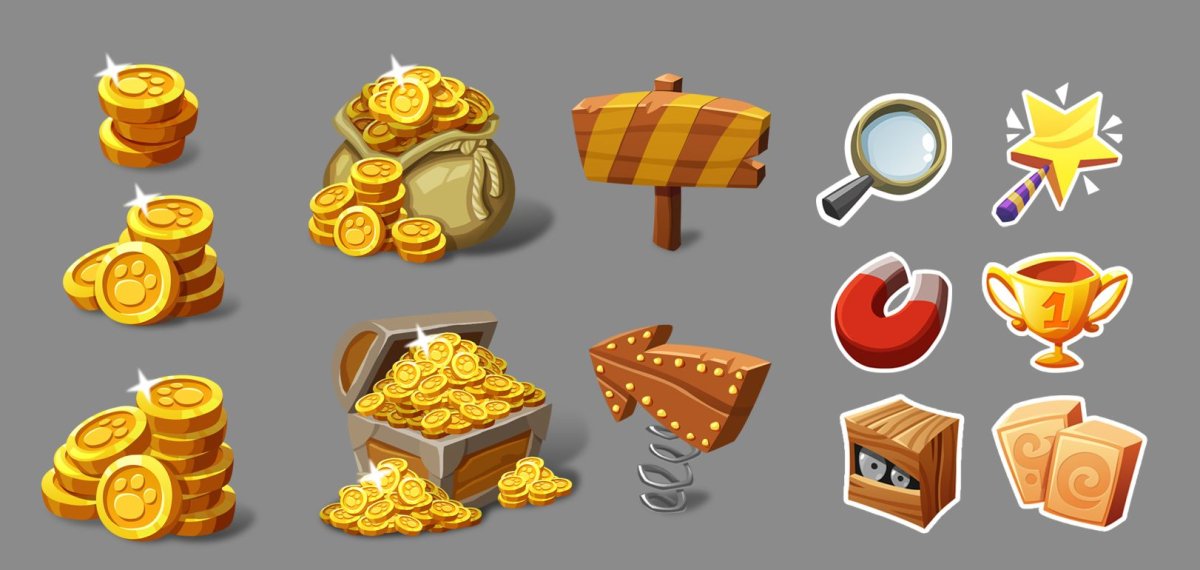 Иконка монеты для игры