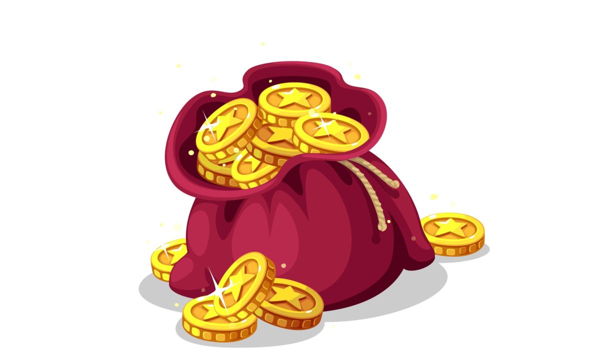 Мешок с монетами