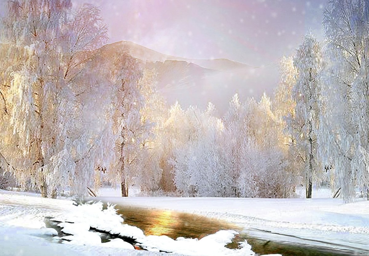 Солнечный зимний день