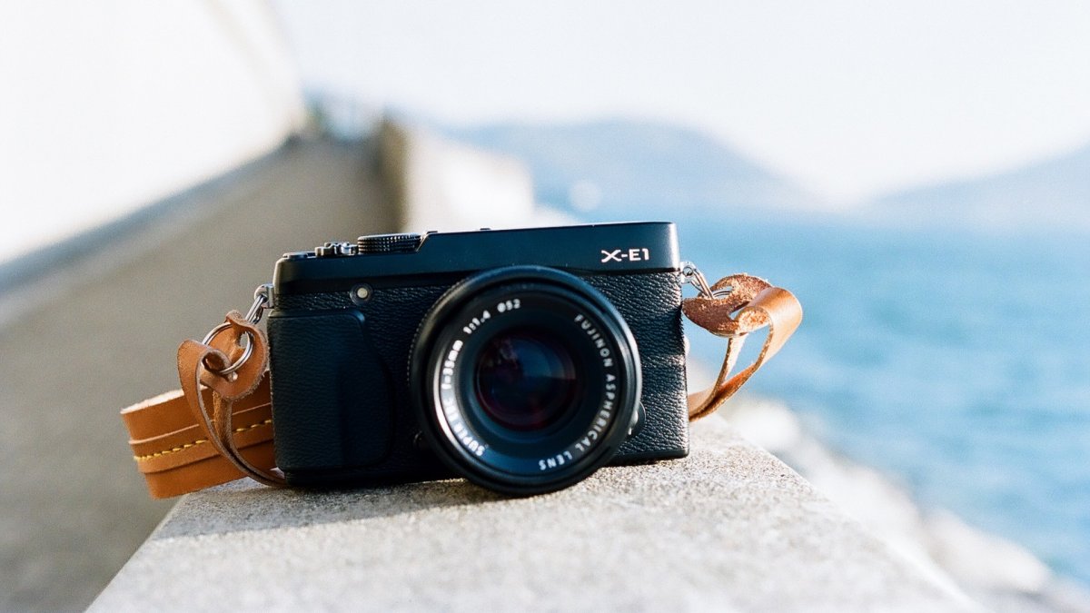 Красивый фотоаппарат