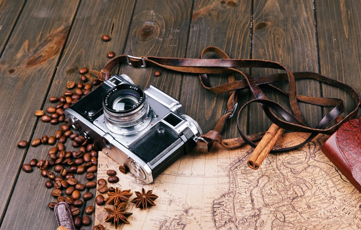 Стильная фотокамера