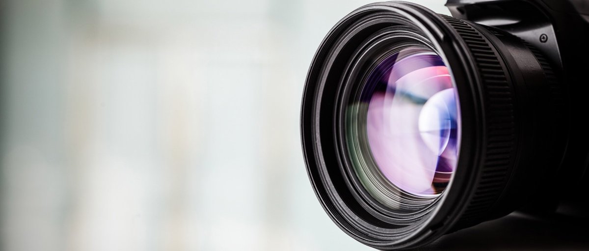 Объектив для визитки