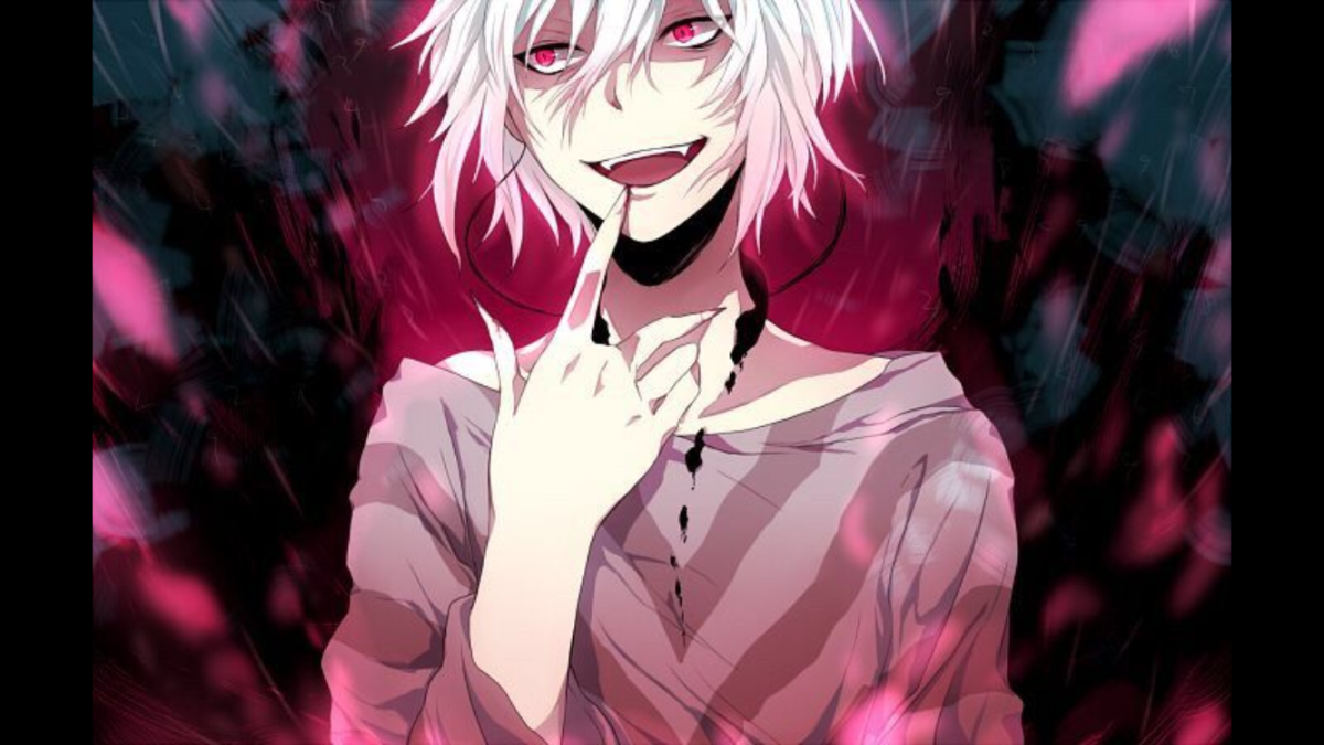 Аниме парень сумасшедший