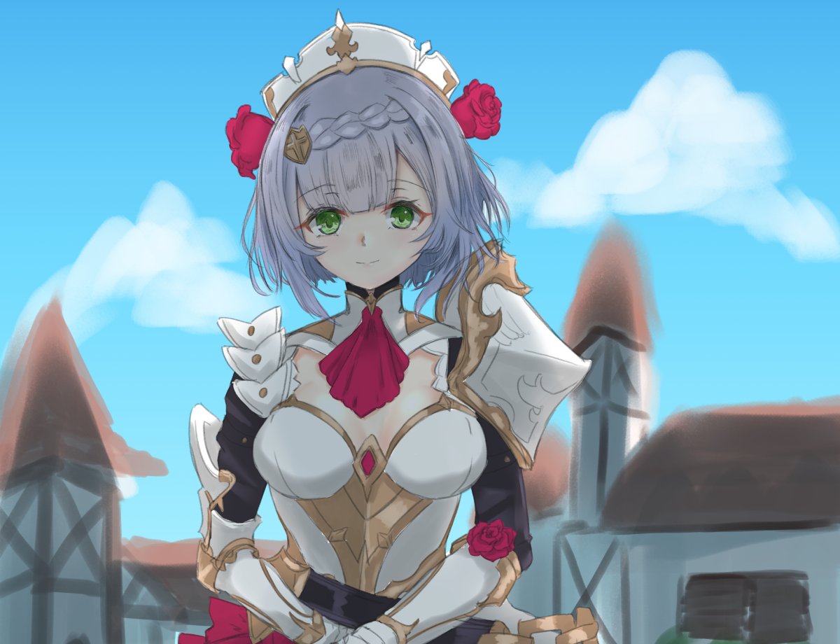 Ноэль Геншин арт