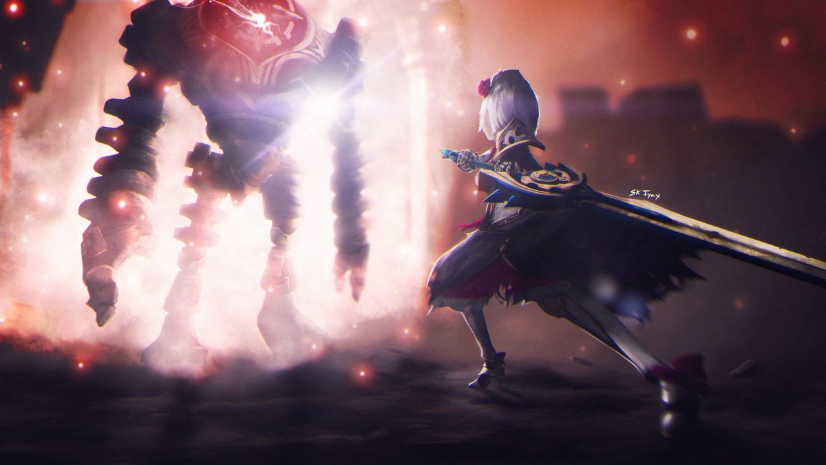 Дилюк КФС Геншин