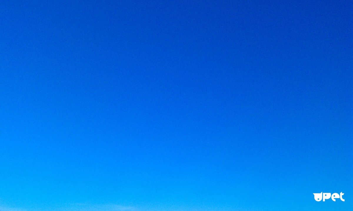 Голубое небо без облаков