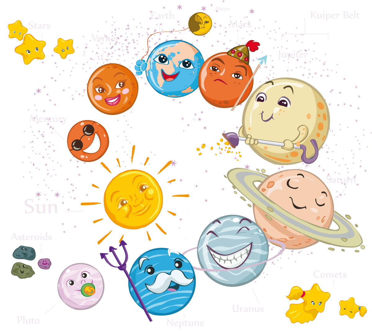 Планета иллюстрация