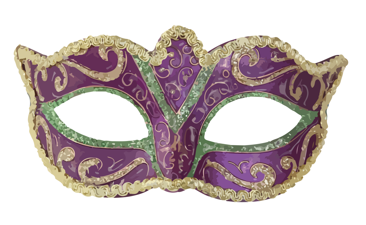 Карнавальная маска лицо