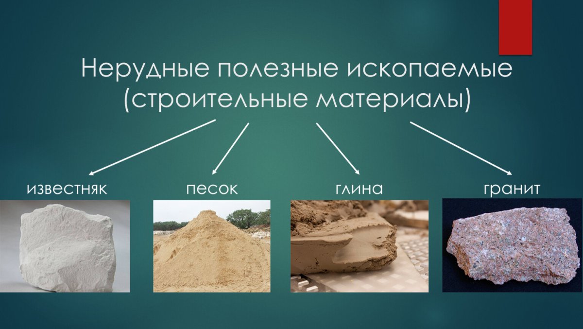 Нерудные полезные ископаемые