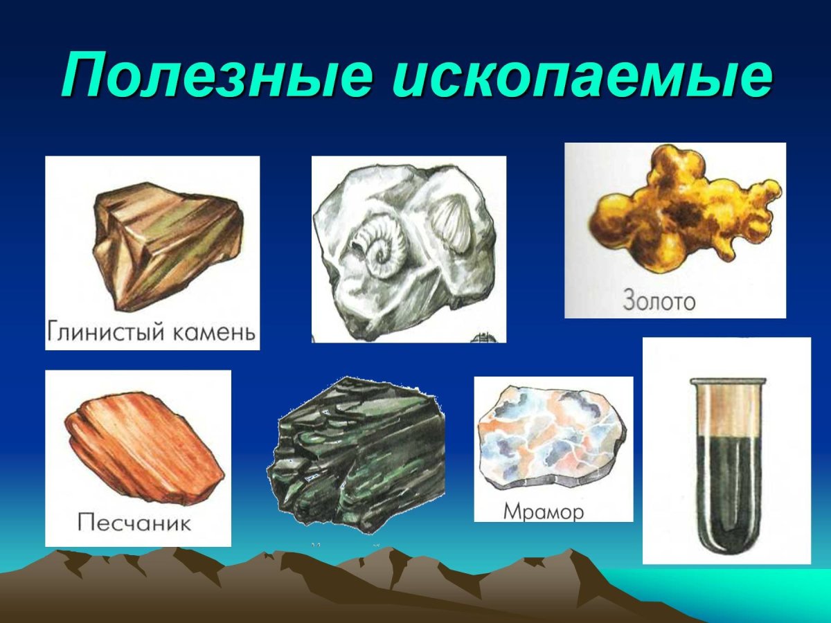 Полезные ископаемые ископаемые