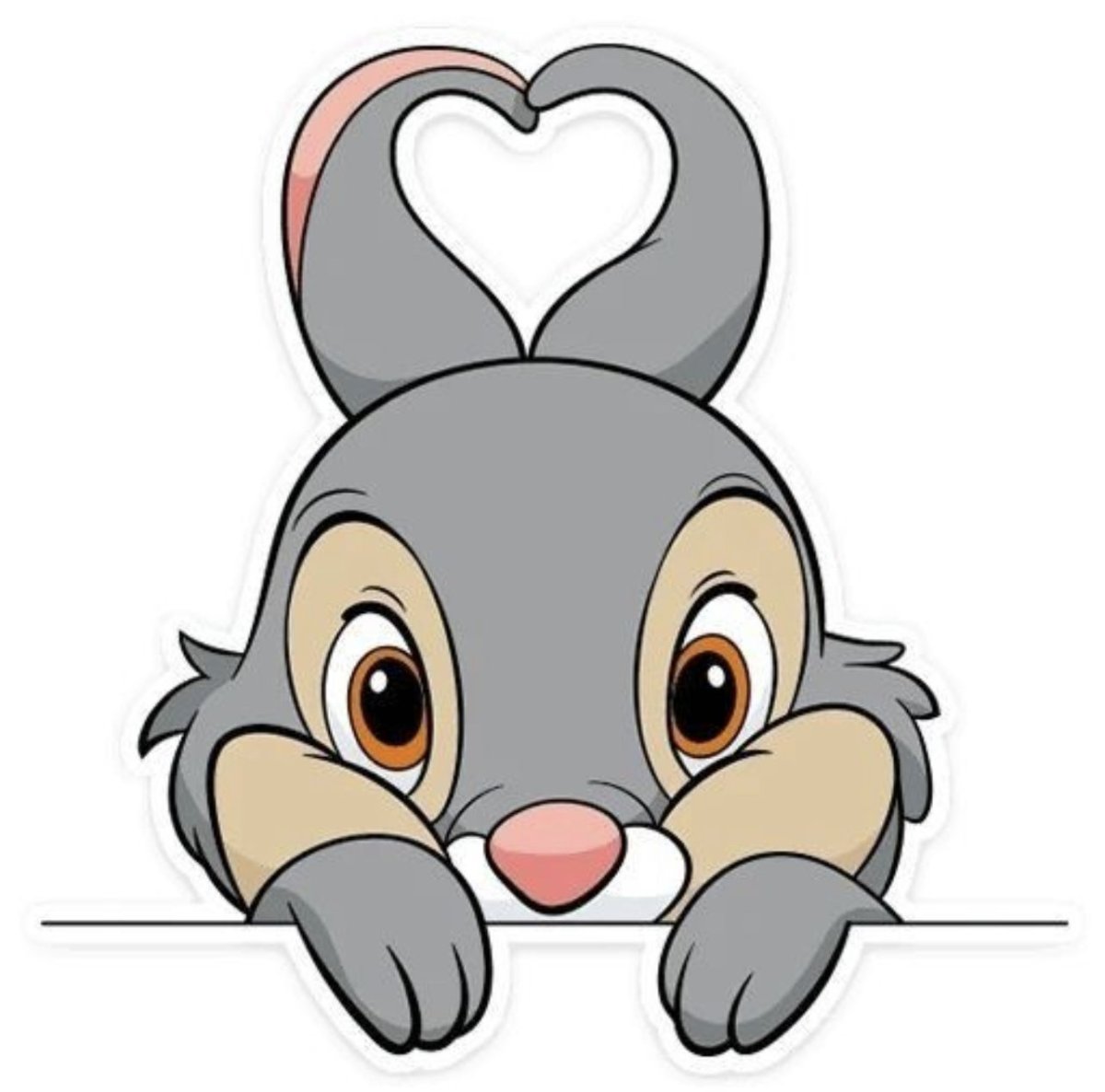 Зайчик на снегу