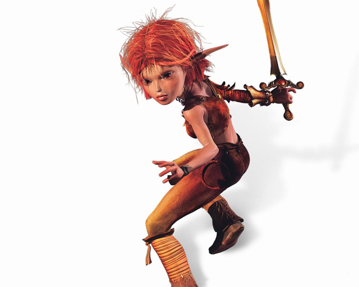 Принцесса Селена Артур и минипуты