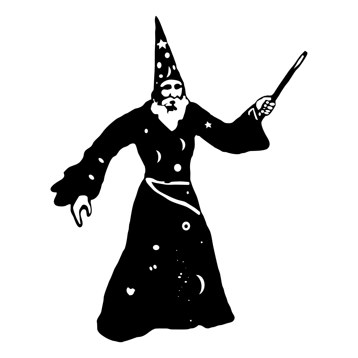 Злой волшебник для детей