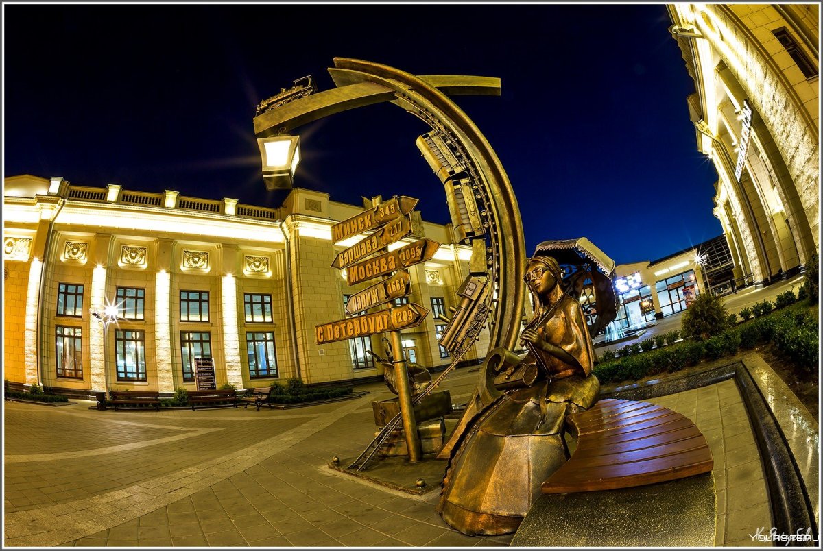 Брест вокзал Бреста памятник