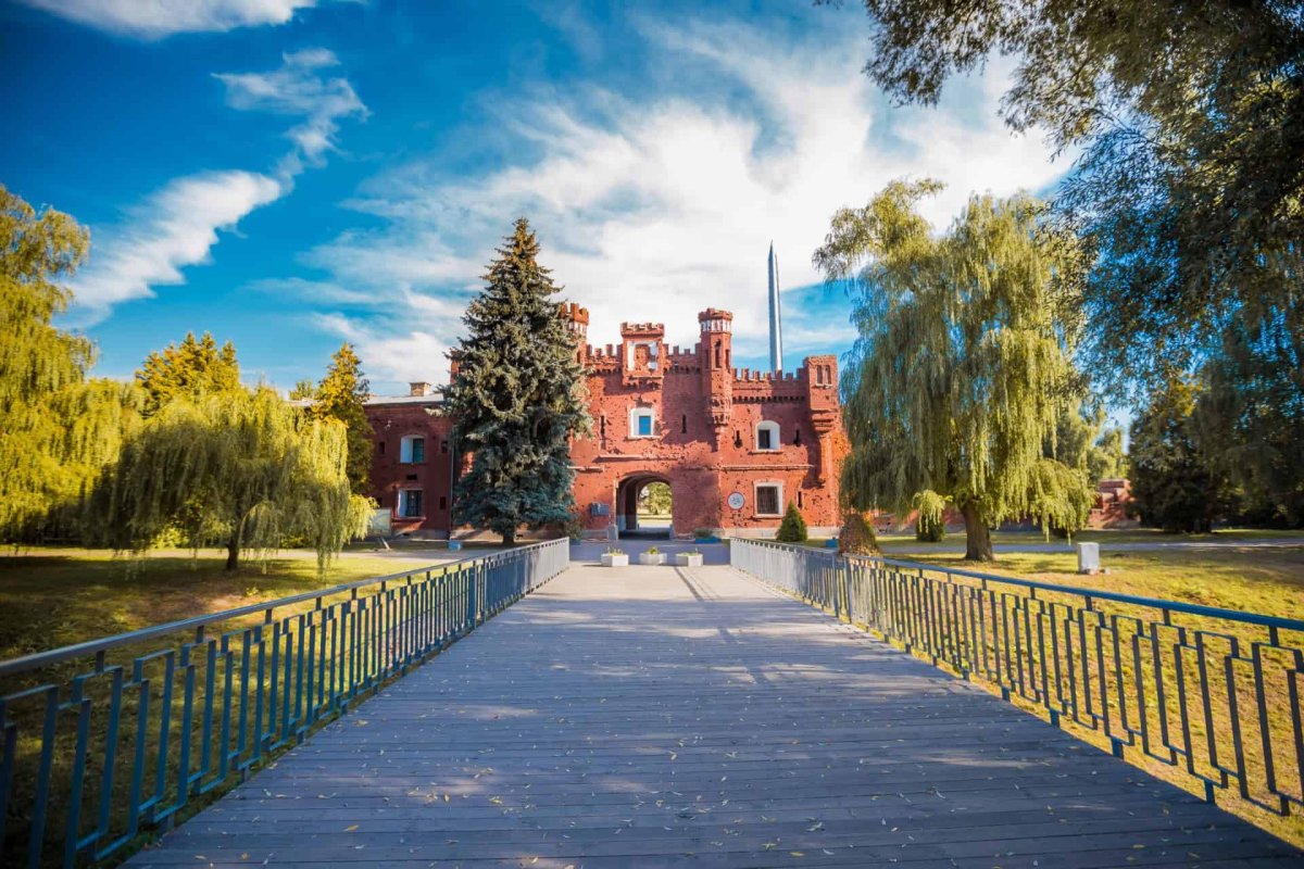 Беларусь достопримечательности Брестская крепость