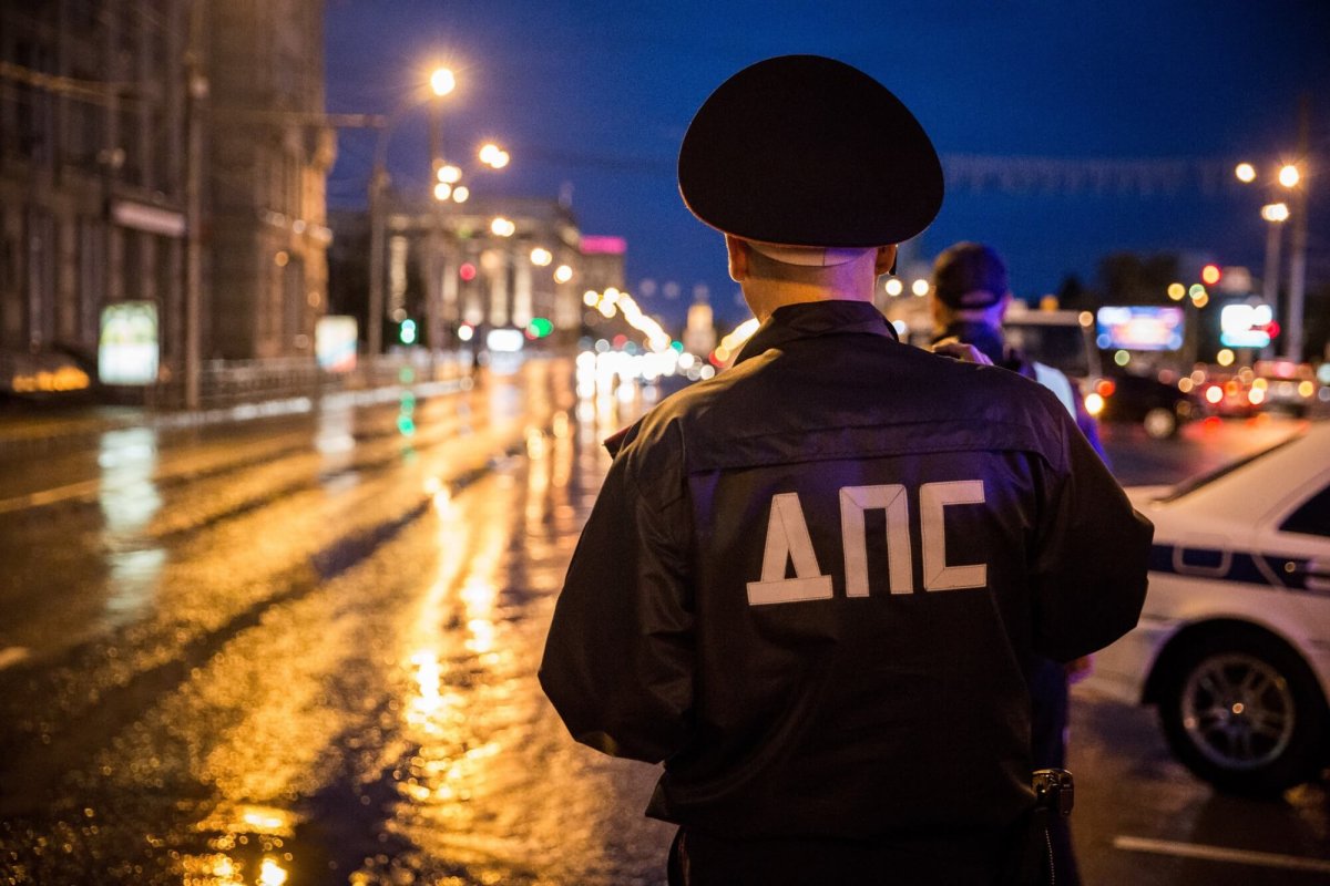 Полиция ночью