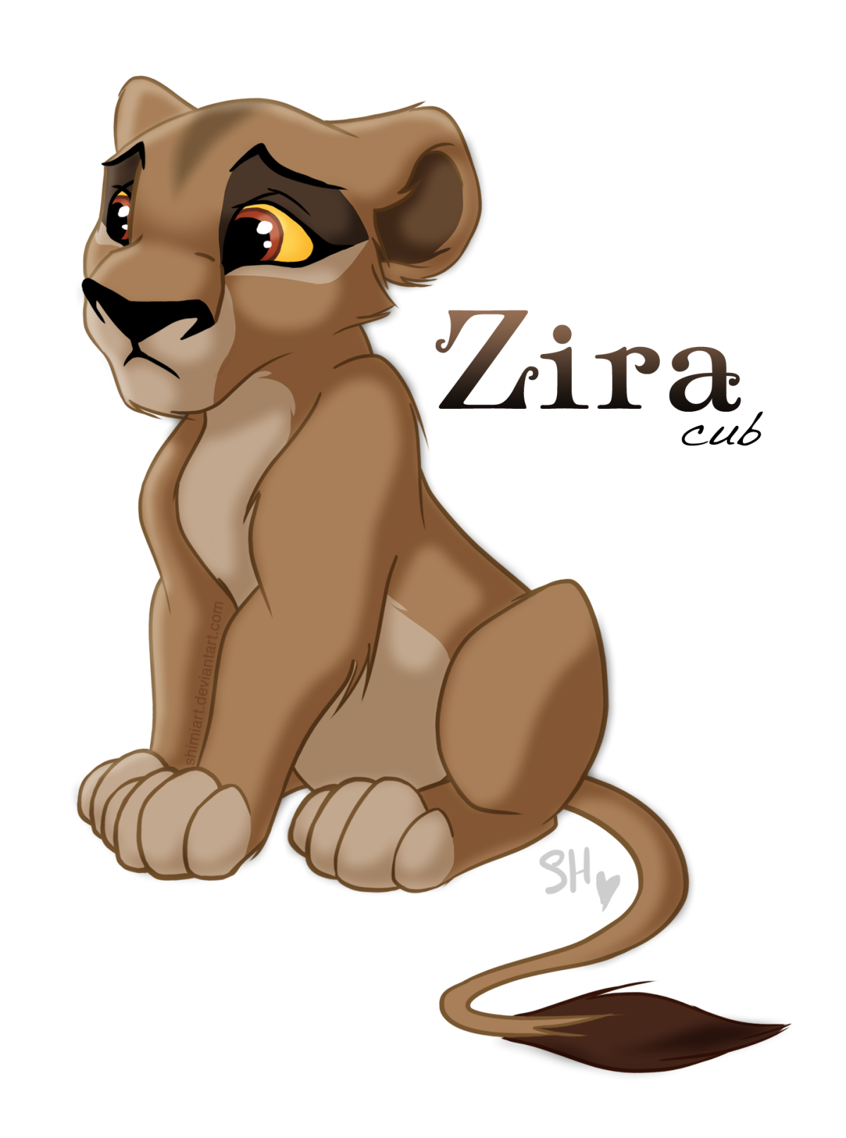 Король Лев Зира добрая