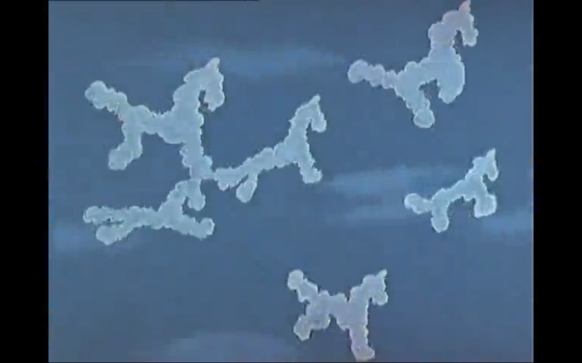 Облака белогривые лошадки мультфильм