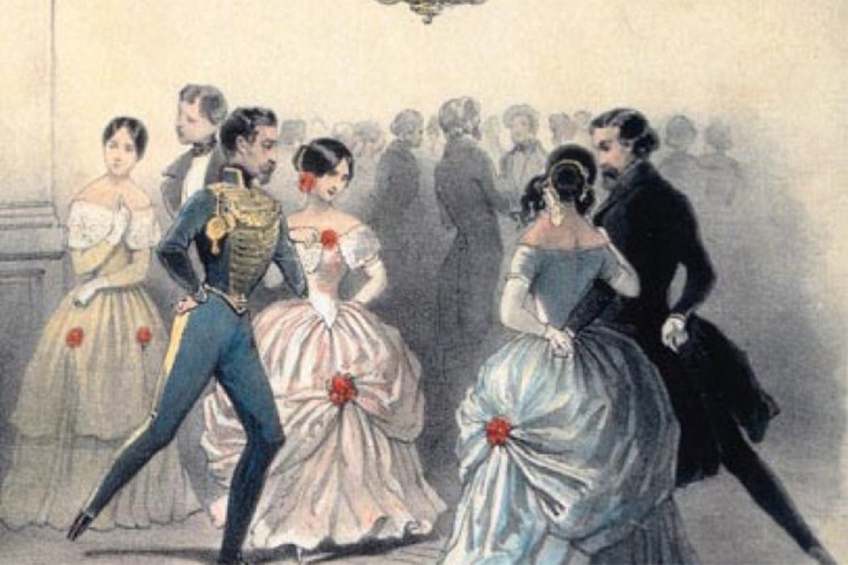 Бал 19 века кадриль