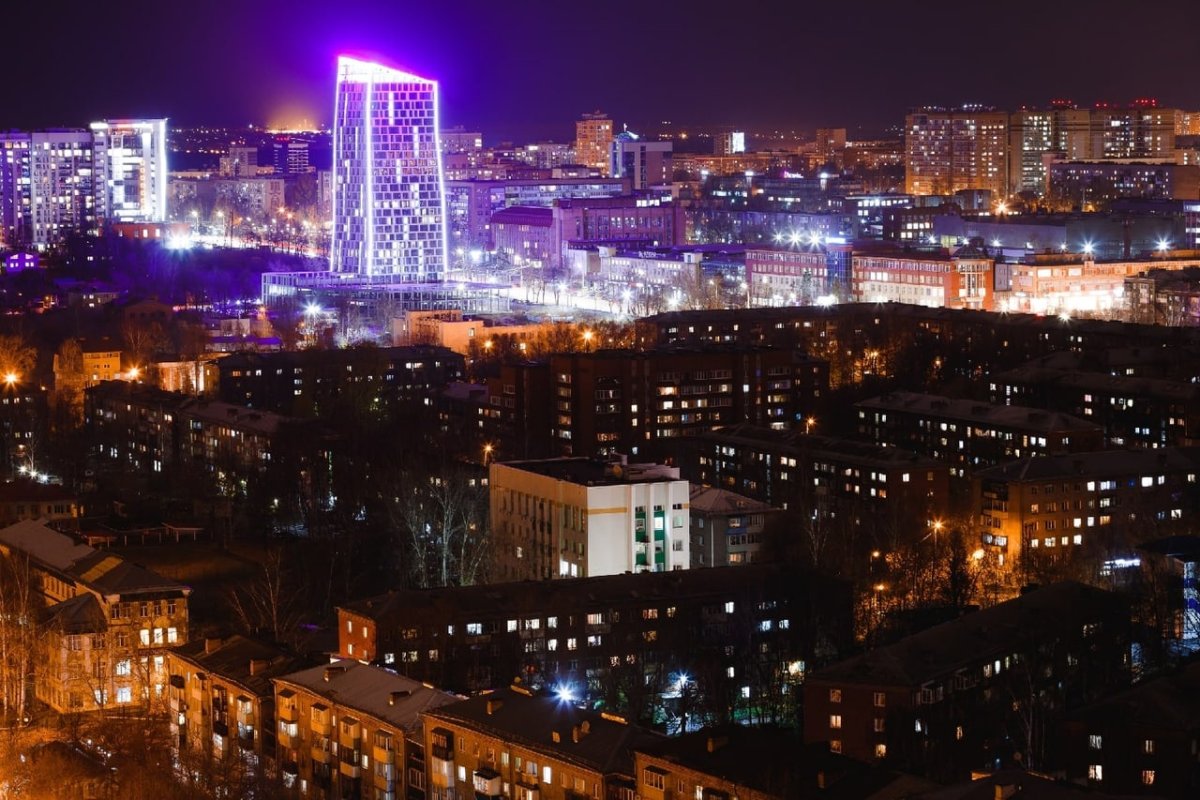 Ночной Ижевск