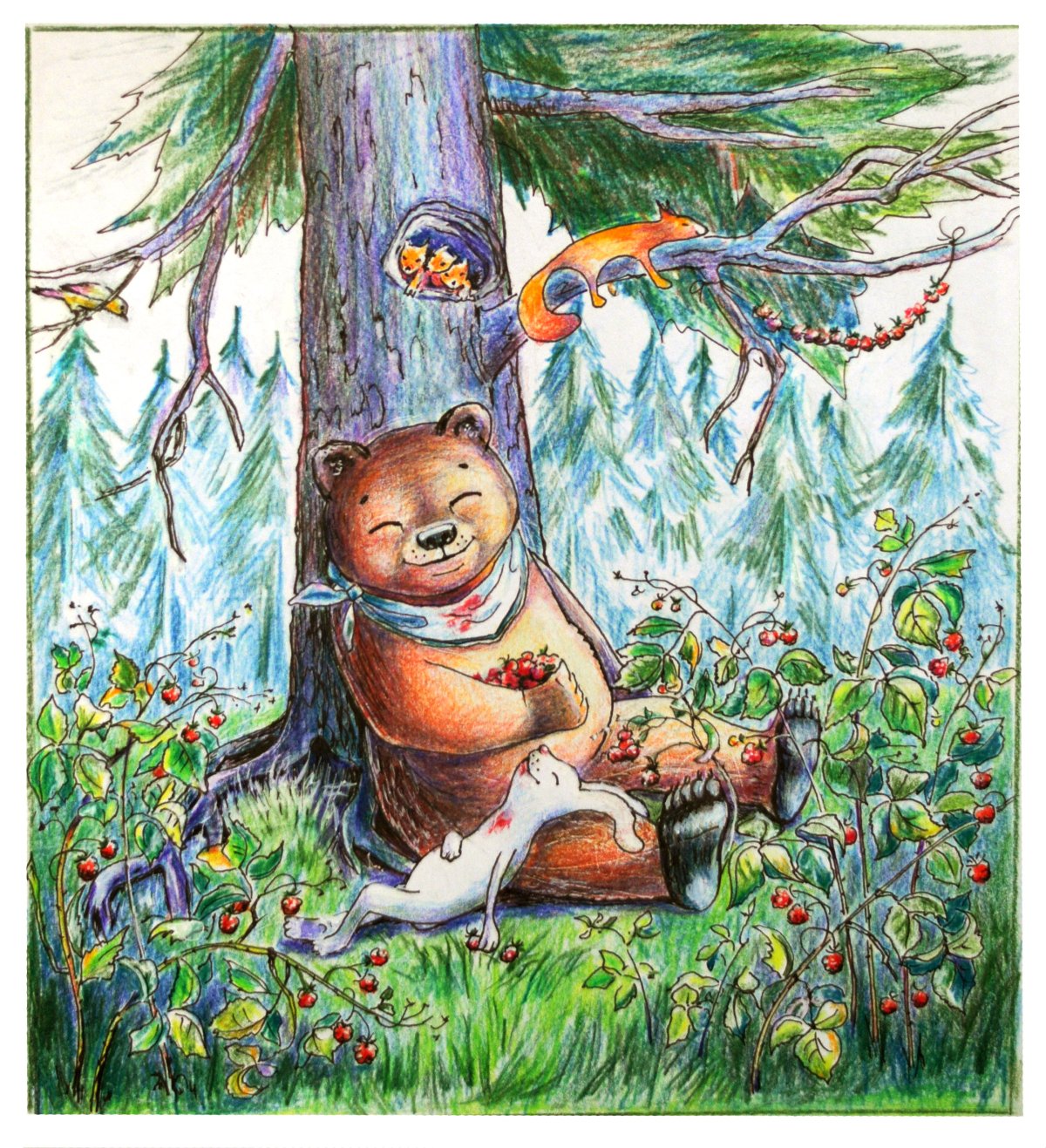 Театр Колобок фланелеграф