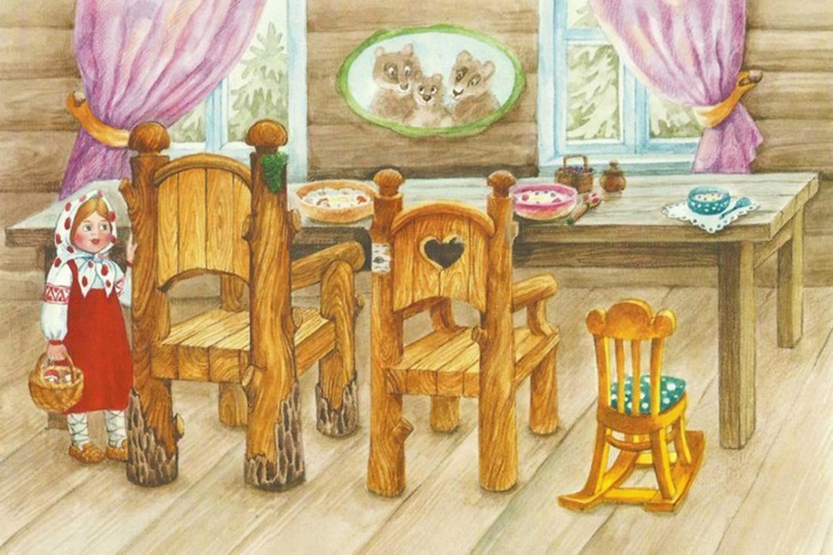 Русские народные сказки три медведя