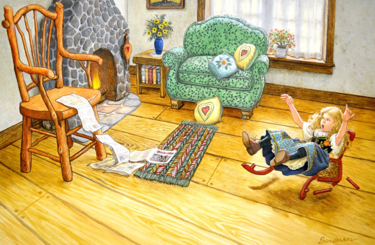 Рут Сандерсон иллюстрации три медведя