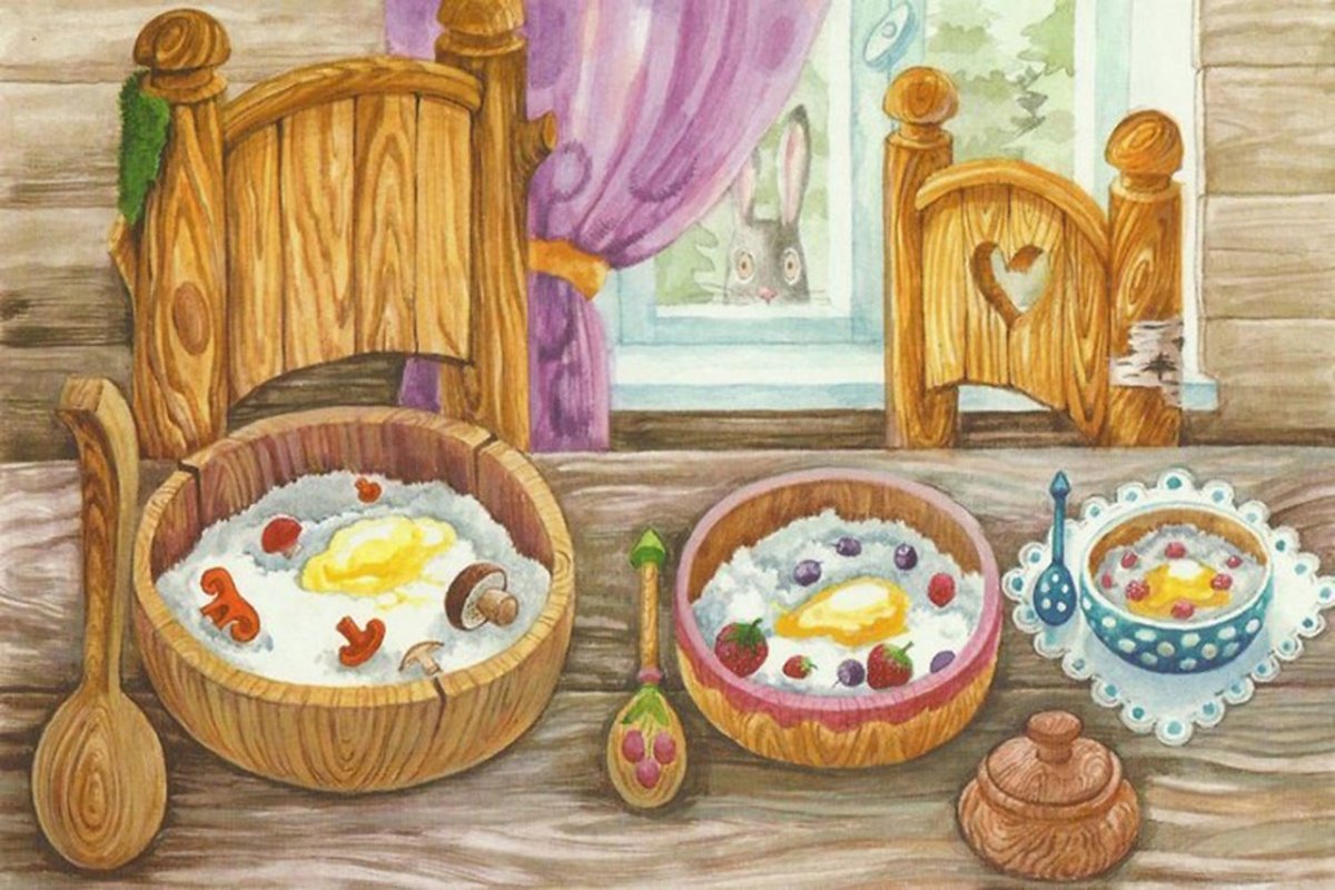 Русские народные сказки три медведя