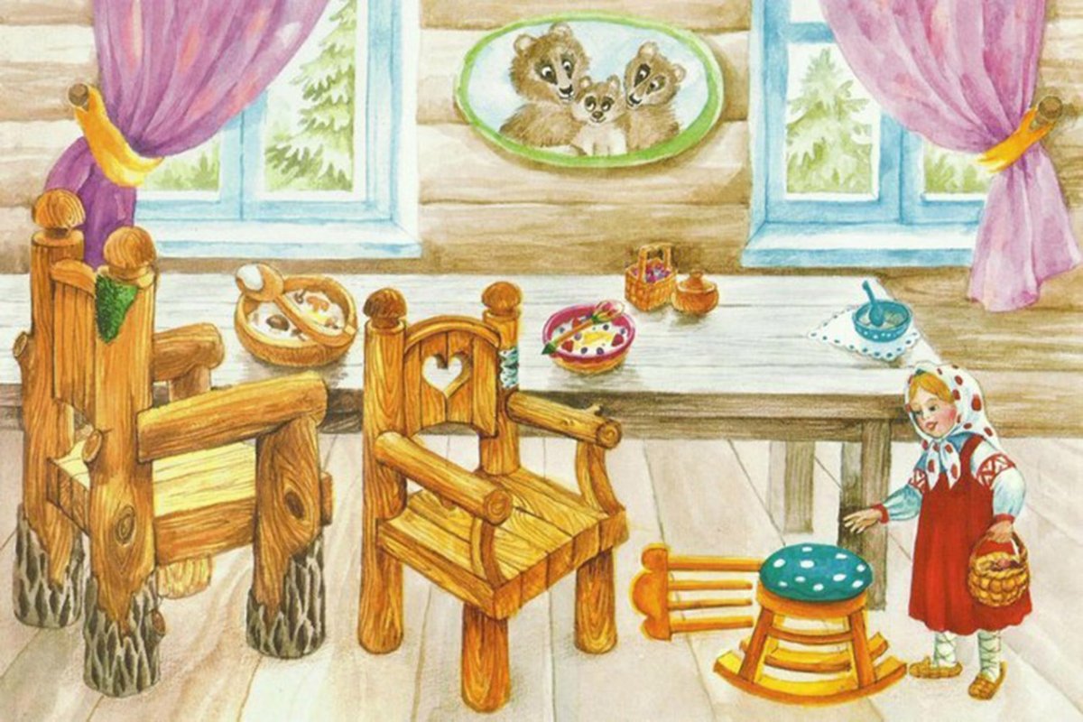 Маша и три медведя сказка