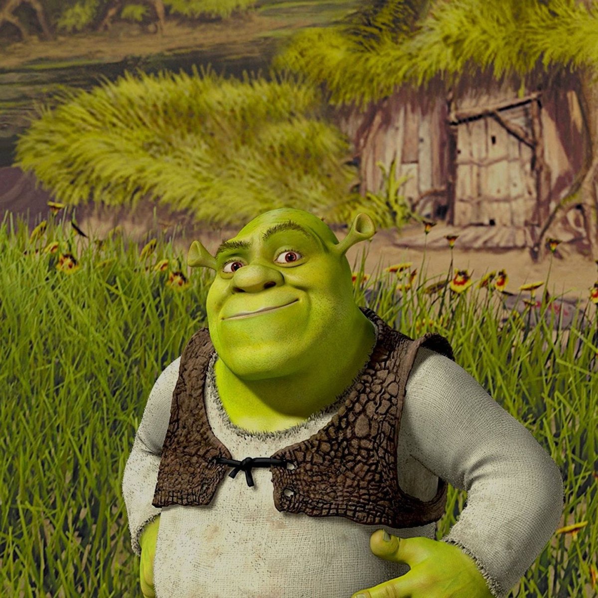 Шрек за решеткой