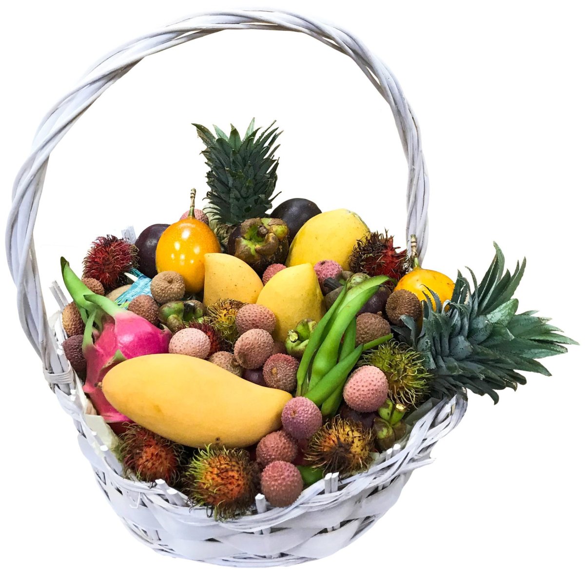 Красивые фруктовые корзины