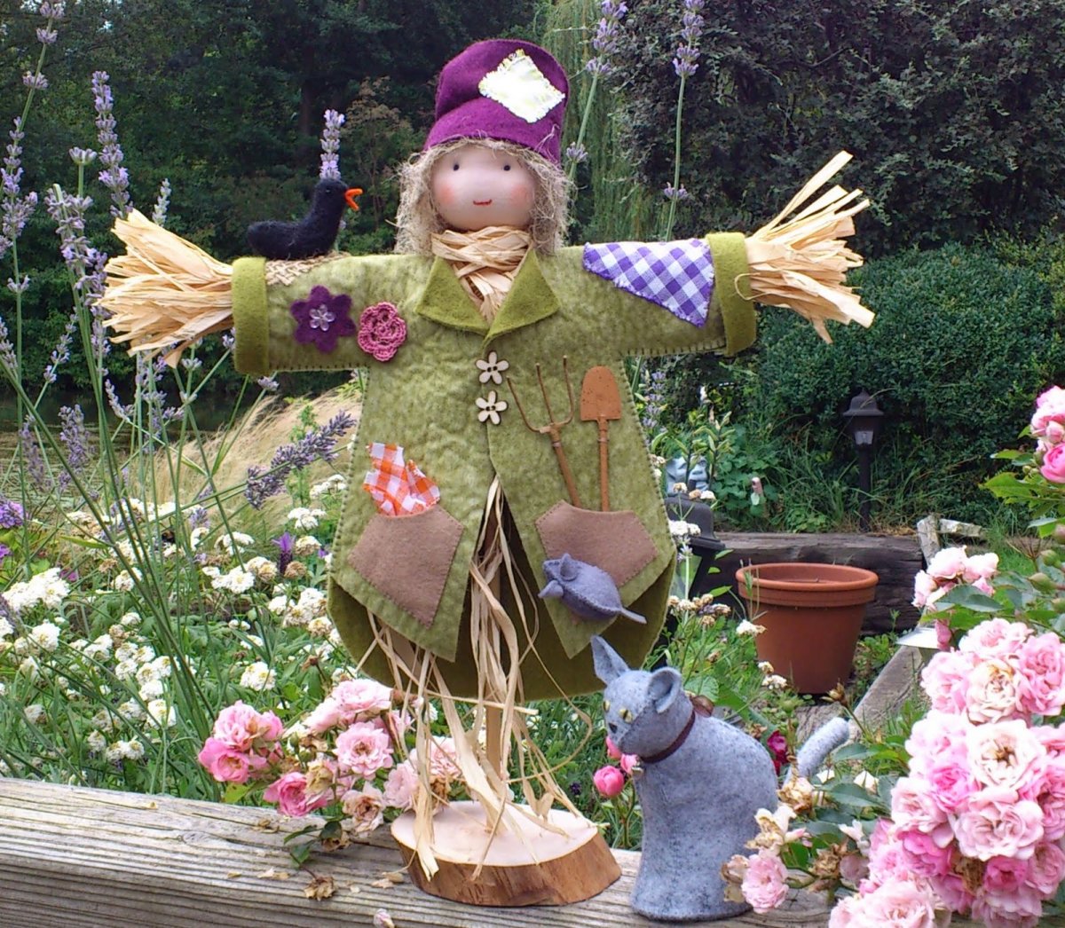 Чучело для сада