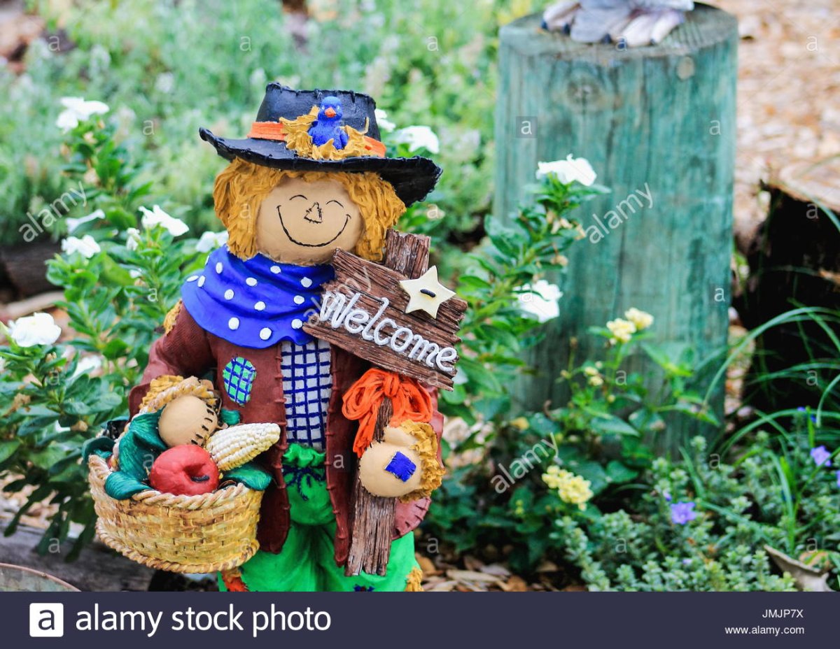 Чучело для сада