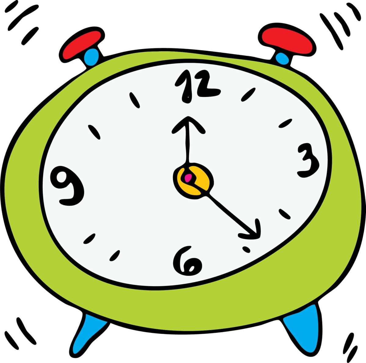 Часики детский рисунок