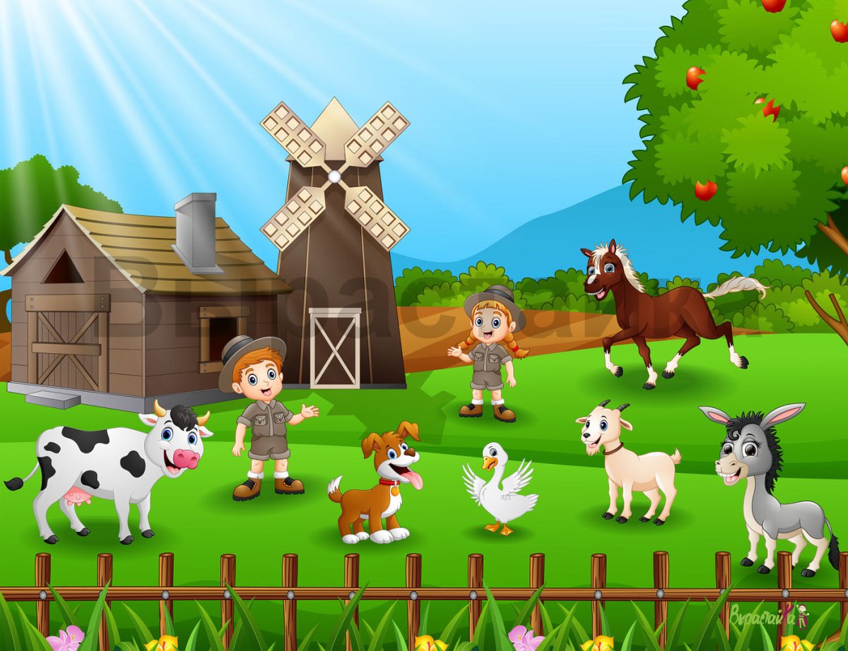 Ферма животные Сток