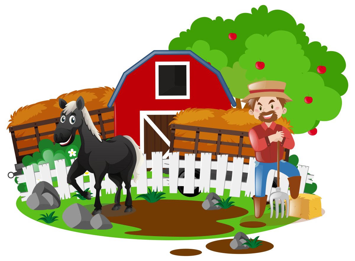 Ферма с животными для детей