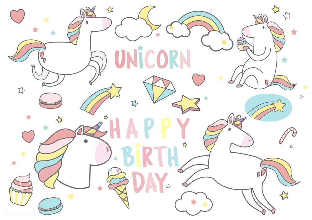 С днем рождения Единорог