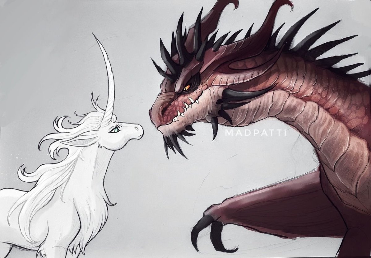 Дракон и Единорог