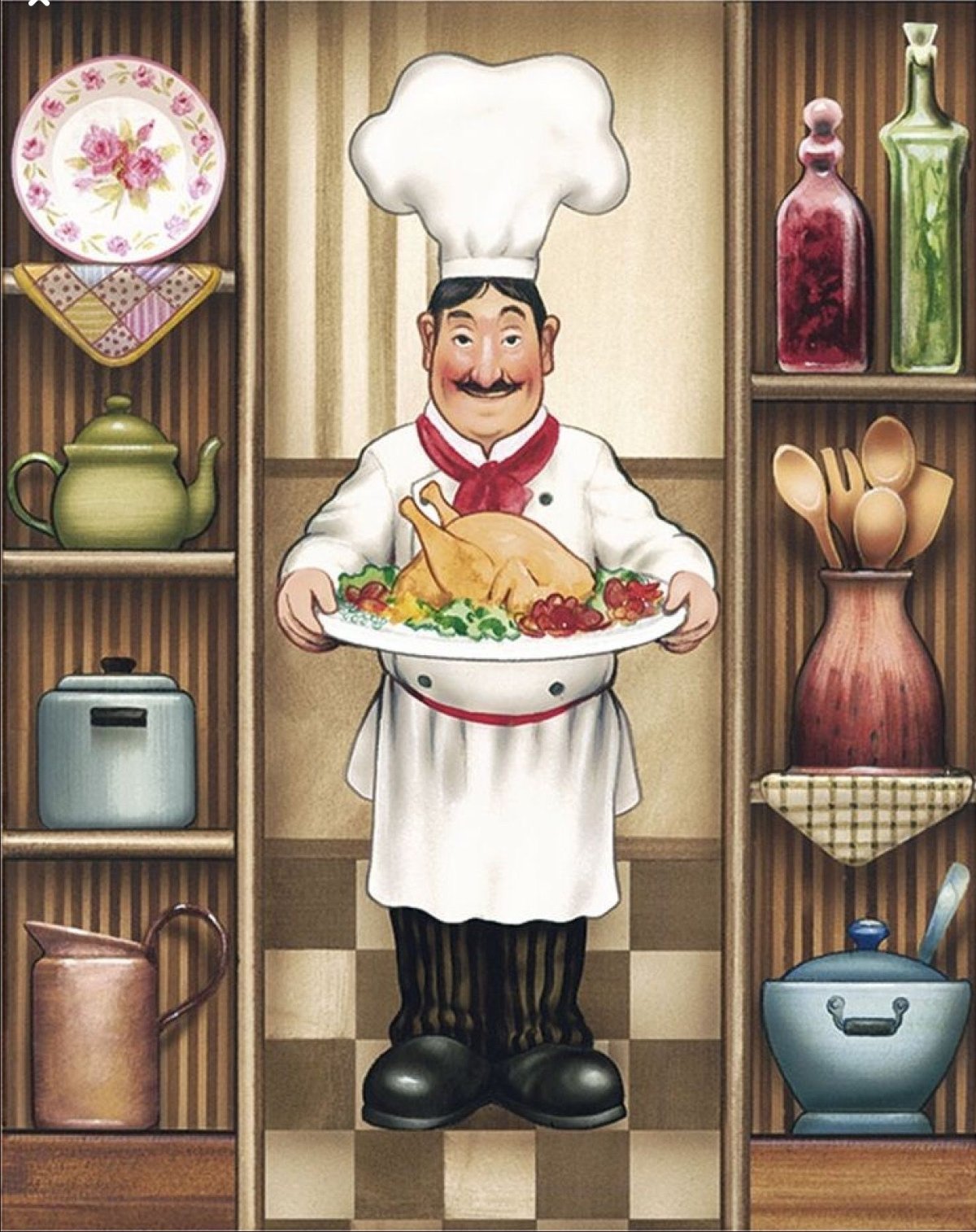 Прикольные картины на кухню