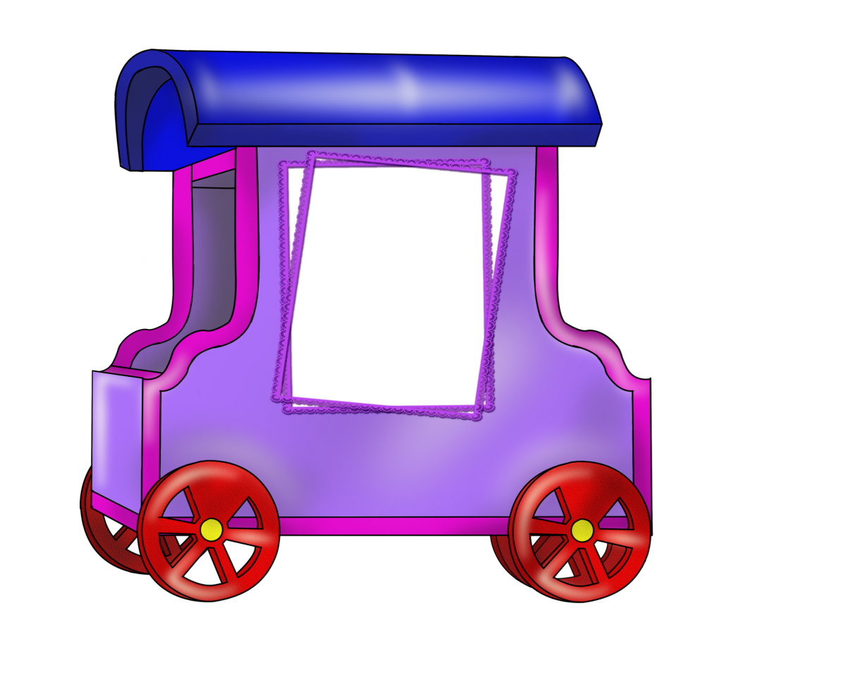 Медаль с паровозиком для детей