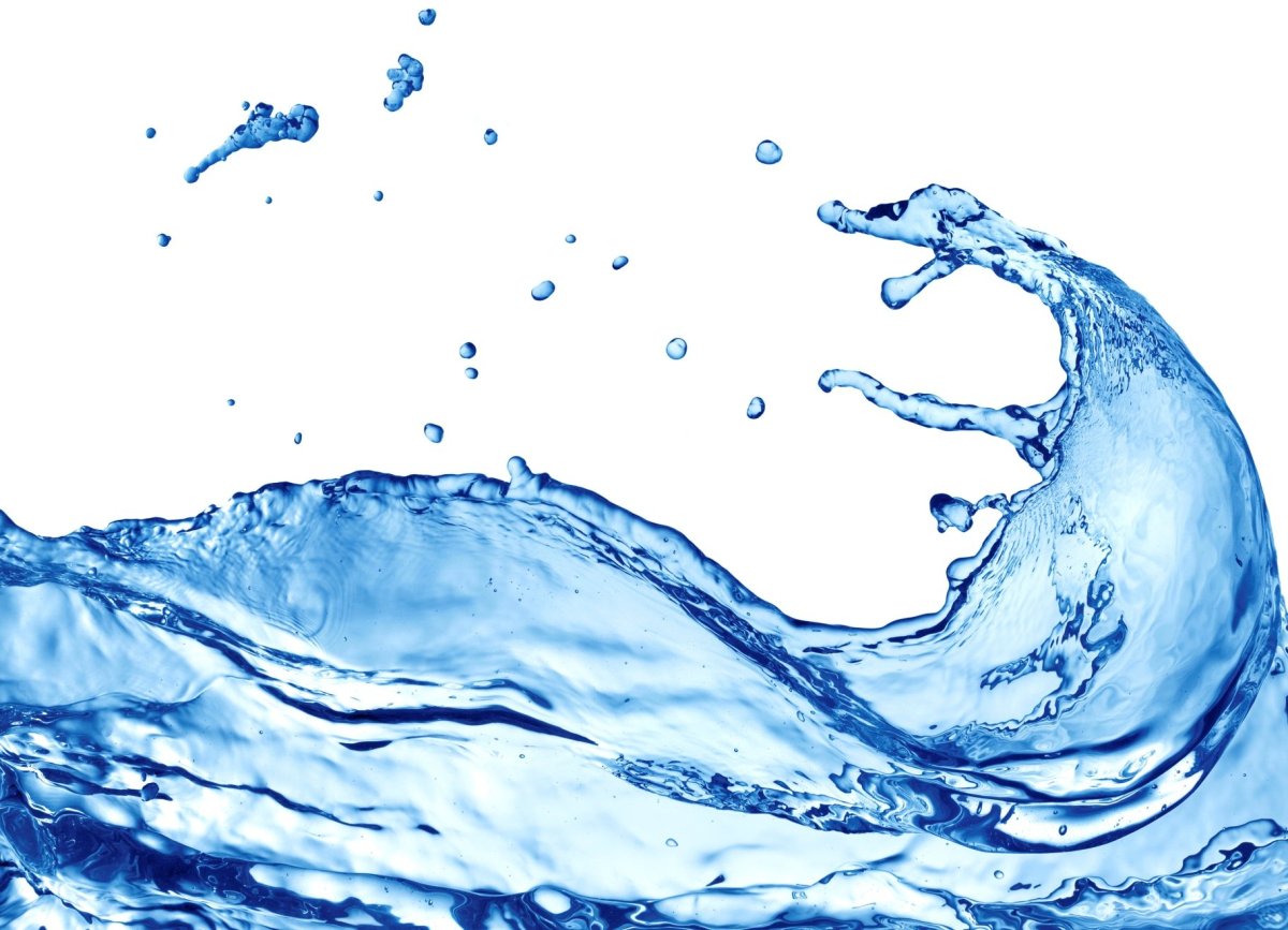 Вода без фона клипарт