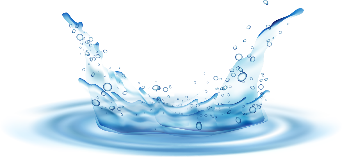 Брызги воды мультяшные