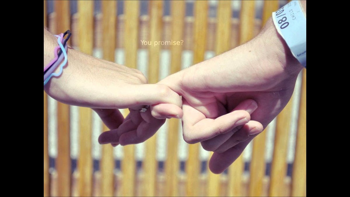 Мириться мизинцами