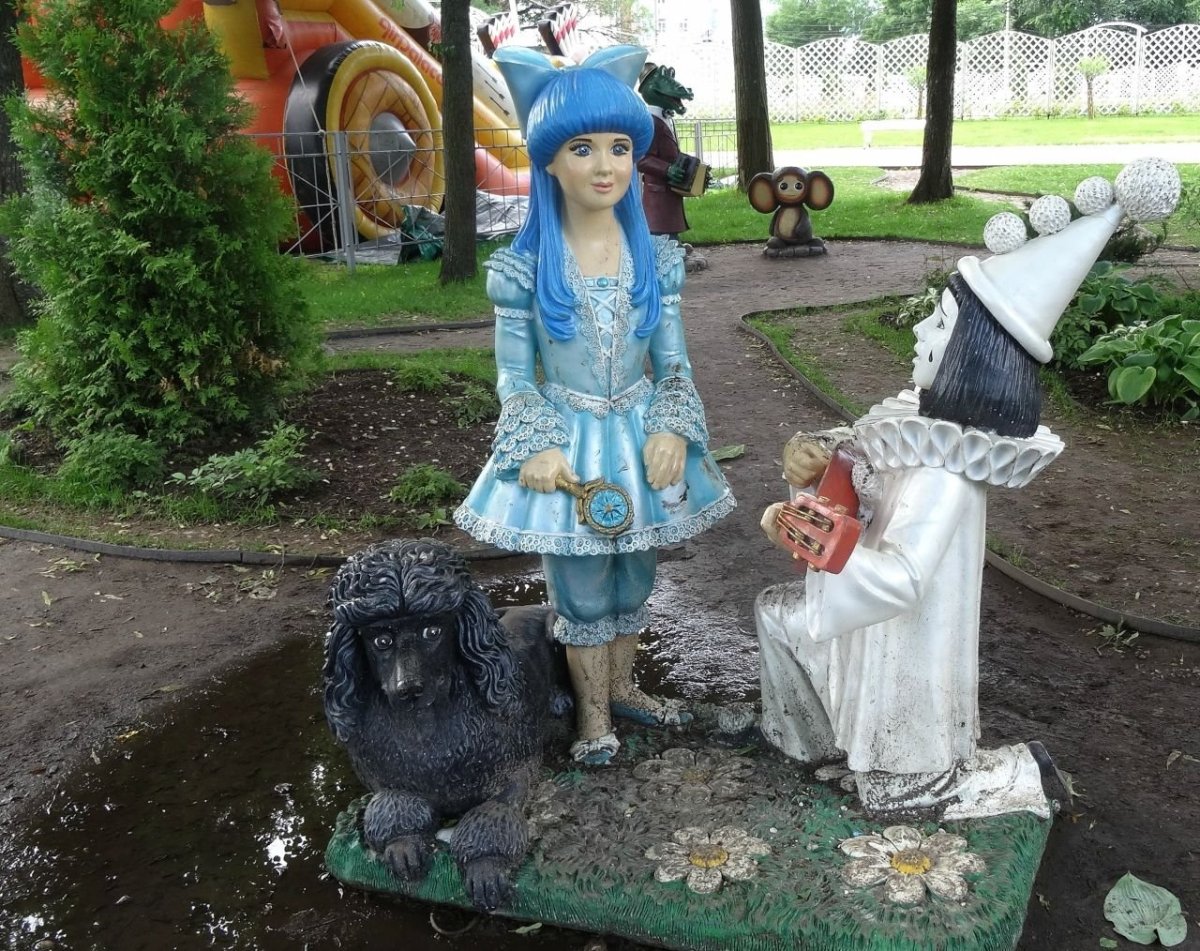 Пьеро Арлекин Мальвина