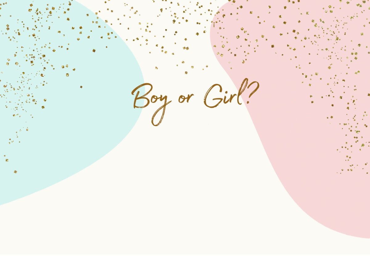 Пригласительное на гендер вечеринку