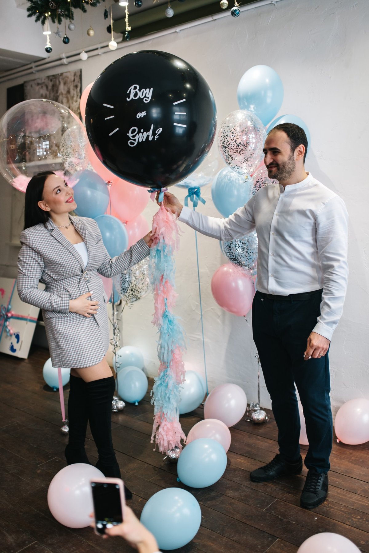 Гендер пати надпись